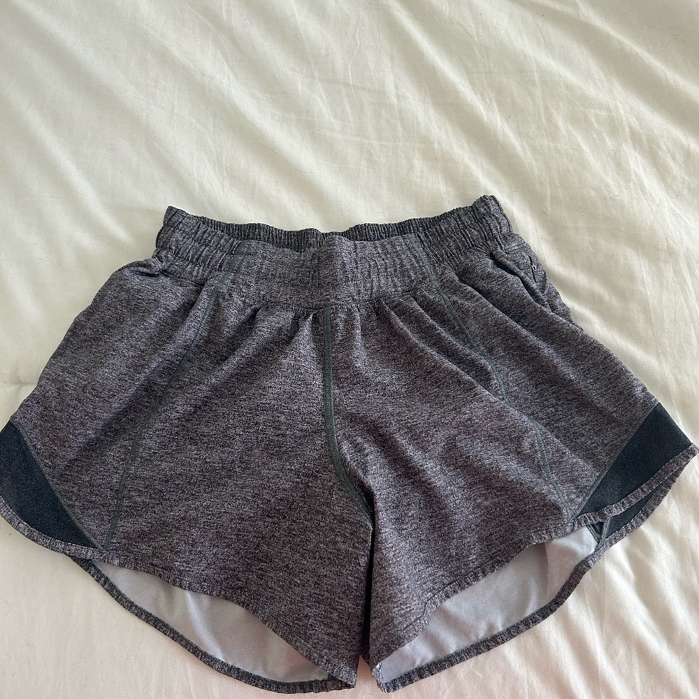 Gray lululemon shorts